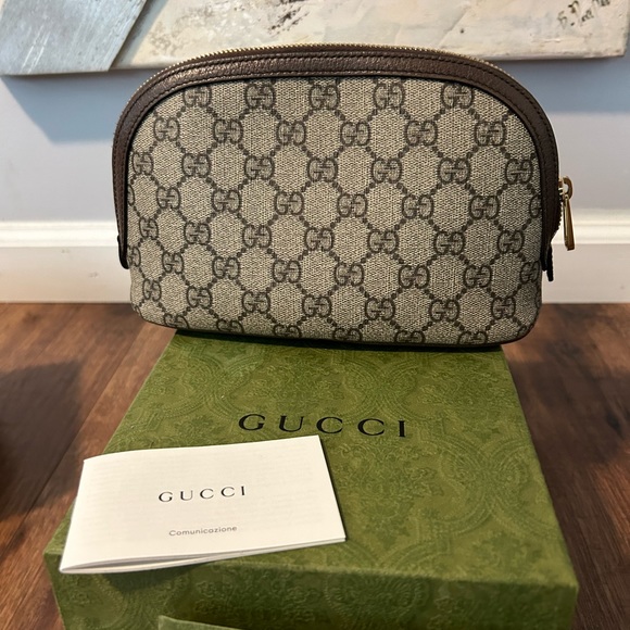 Gucci Ophidia LARGE cosmetic case (Style - 625551 96IWG 8745 - Picture 2 of 7